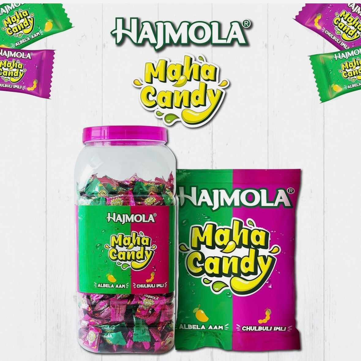 Dabur Hajmola Maha Candy Aam Imli | Tasty, Chatpata Digestive Tablets 160 CANDY