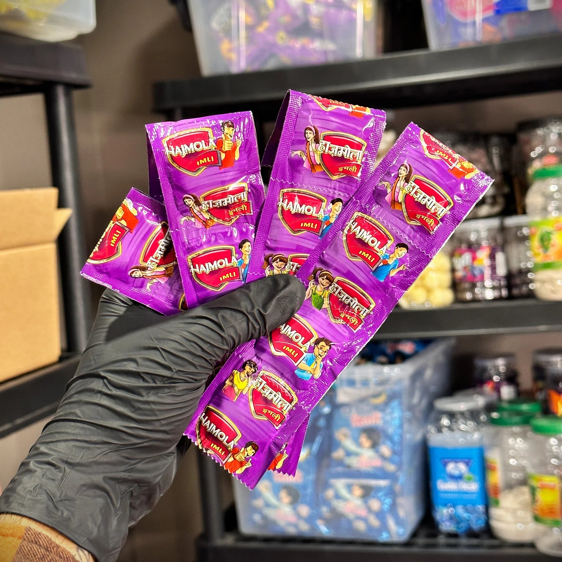 Hajmola imli sachet packet